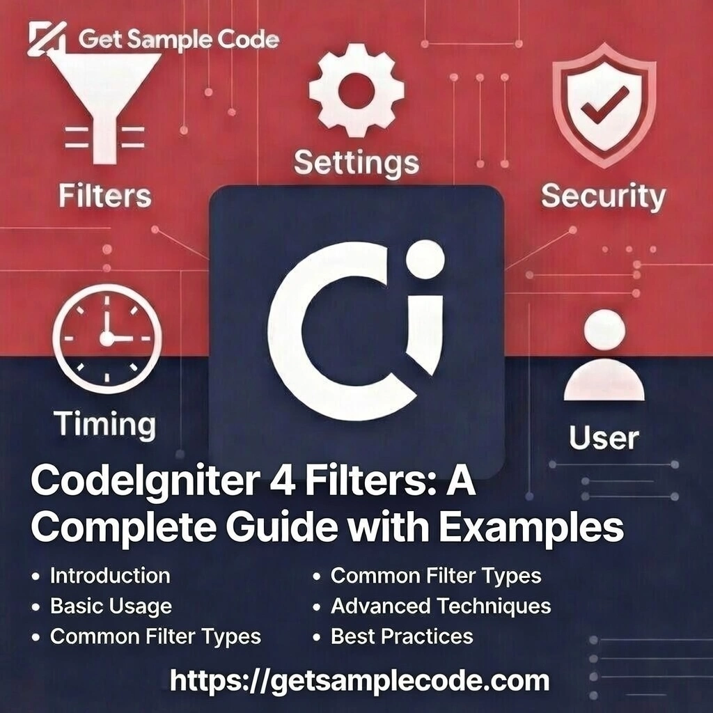CodeIgniter 4 Filters: A Complete Guide with Examples
