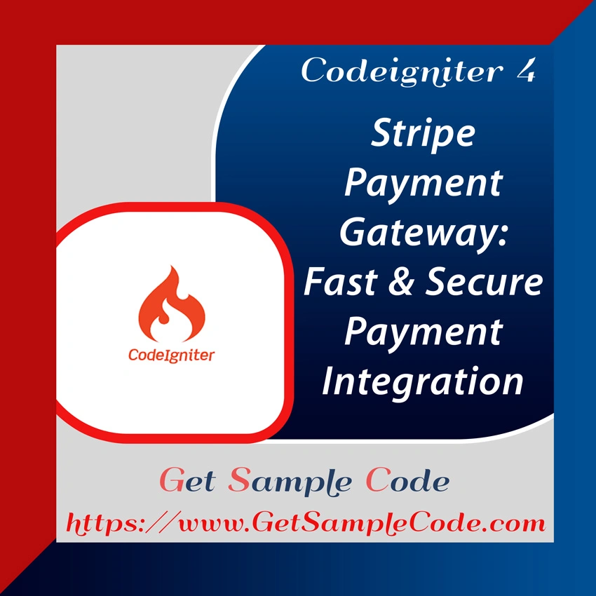 CodeIgniter 4 Stripe Payment Gateway Integration – Payment Intents