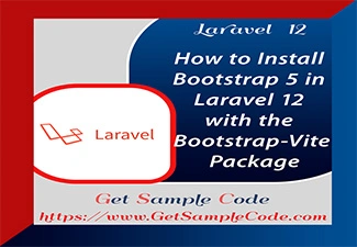 Install Bootstrap 5 in Laravel 12 with Vite (Step-by-Step)